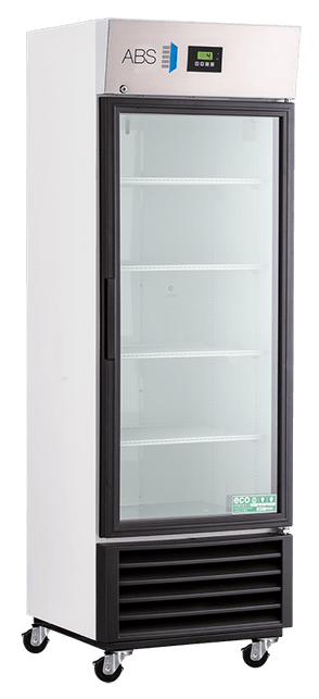 American Biotech Supply - ABT-HC-19 - 19 Cu. Ft. Capacity Premier Glass Door Laboratory Refrigerator, Right Hinged