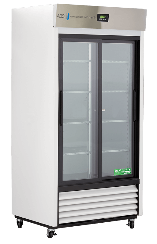 American Biotech Supply - ABT-HC-33 - 33 Cu. Ft. Capacity Premier Glass Door Laboratory Refrigerator