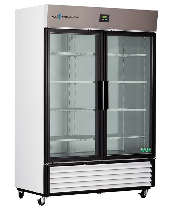 American Biotech Supply - ABT-HC-49 - 49 Cu. Ft. Capacity Premier Glass Door Laboratory Refrigerator