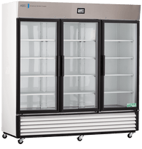 American Biotech Supply - ABT-HC-72-TS - 72 Cu. Ft. Capacity TempLog Premier Glass Door Laboratory Refrigerator