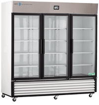American Biotech Supply - ABT-HC-72-TS - 72 Cu. Ft. Capacity TempLog Premier Glass Door Laboratory Refrigerator