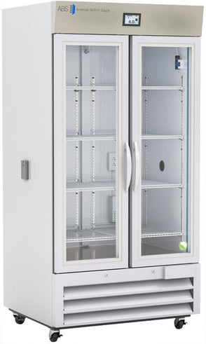 American Biotech Supply - ABT-HC-CP-36-TS - 36 Cu. Ft. Capacity TempLog Premier Glass Door Chromatography Refrigerator