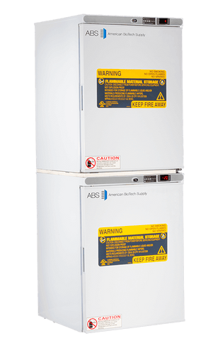 American Biotech Supply - ABT-HC-FRFC10 - 9 Cu. Ft. Capacity Standard Flammable Refrigerator and Freezer Combination