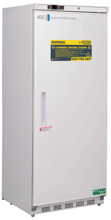 American Biotech Supply - ABT-HC-FRP-20 - 20 Cu. Ft. Capacity Standard Flammable Storage Refrigerator with Natural Refrigerants
