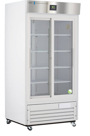 American Biotech Supply - ABT-HC-LP-33 - 33 Cu. Ft. Capacity Premier Sliding Glass Door Laboratory Refrigerator