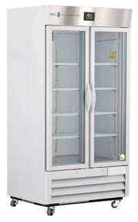 American Biotech Supply - ABT-HC-LP-36 - 36 Cu. Ft. Capacity Premier Glass Door Laboratory Refrigerator