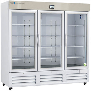 American Biotech Supply - ABT-HC-LP-72-TS - 72 Cu. Ft. Capacity TempLog Premier Laboratory Glass Door Refrigerator