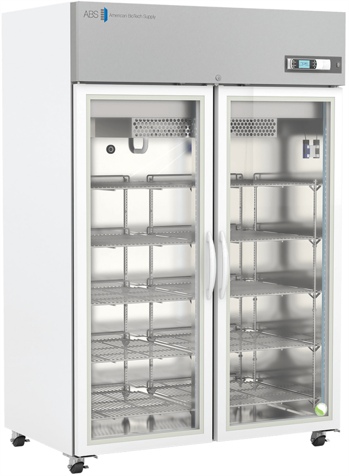 American Biotech Supply - ABT-HC-PL - Premium Laboratory Glass Door Refrigerator