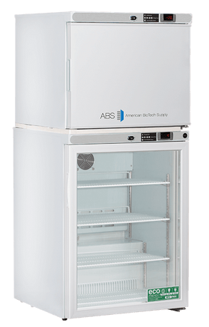 American Biotech Supply - ABT-HC-RFC7A - 7 Cu. Ft. Refrigerator and Auto Defrost Freezer Combination
