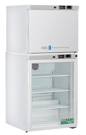 American Biotech Supply - ABT-HC-RFC7A - 7 Cu. Ft. Refrigerator and Auto Defrost Freezer Combination