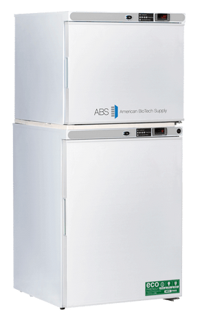 American Biotech Supply - ABT-HC-RFC7S - 7 Cu. Ft. Refrigerator and Freezer Solid Door Combination