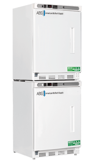 American Biotech Supply - ABT-HC-RFC9-LH - 9 Cu. Ft. Refrigerator and Freezer Combination, Left Hinged