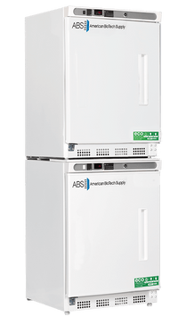 American Biotech Supply - ABT-HC-RFC9-LH - 9 Cu. Ft. Refrigerator and Freezer Combination, Left Hinged