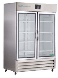 American Biotech Supply - ABT-HC-SSP-49G - 49 Cu. Ft. Glass Door Stainless Steel Refrigerator