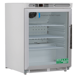 American Biotech Supply - ABT-HC-UCBI-0404G-ADA-LH - 4.6 Cu. Ft. Capacity Premier Undercounter Refrigerator Built-In, ADA-Left Hinged
