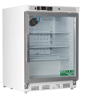 American Biotech Supply - ABT-HC-UCBI-0404G - 4.6 Cu. Ft. Capacity Premier Undercounter Refrigerator Built-In, Glass Door