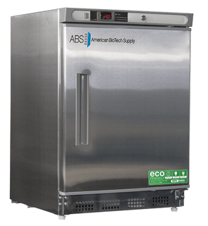 American Biotech Supply - ABT-HC-UCBI-0420SS-LH - 4.2 Cu. Ft. Premier Undercounter Freezer Built-In, Left Hinged-Stainless Steel