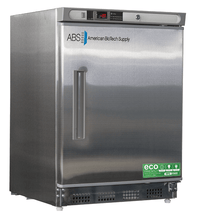 American Biotech Supply - ABT-HC-UCBI-0420SS-LH - 4.2 Cu. Ft. Premier Undercounter Freezer Built-In, Left Hinged-Stainless Steel