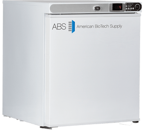 American Biotech Supply - ABT-HC-UCFS-0104-LH - 1 Cu. Ft. Capacity Premier Countertop Refrigerator Freestanding, Left Hinged