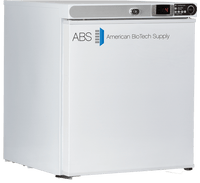 American Biotech Supply - ABT-HC-UCFS-0104-LH - 1 Cu. Ft. Capacity Premier Countertop Refrigerator Freestanding, Left Hinged