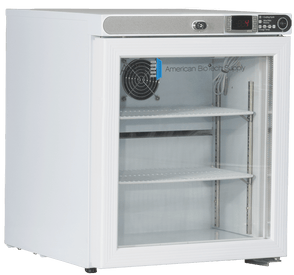 American Biotech Supply - ABT-HC-UCFS-0104G - 1 Cu. Ft. Capacity Premier Countertop Refrigerator Freestanding