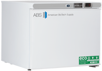 American Biotech Supply - ABT-HC-UCFS-0120A - 1.3 Cu. Ft. Capacity Premier Countertop Auto Defrost Laboratory Freezer Freestanding