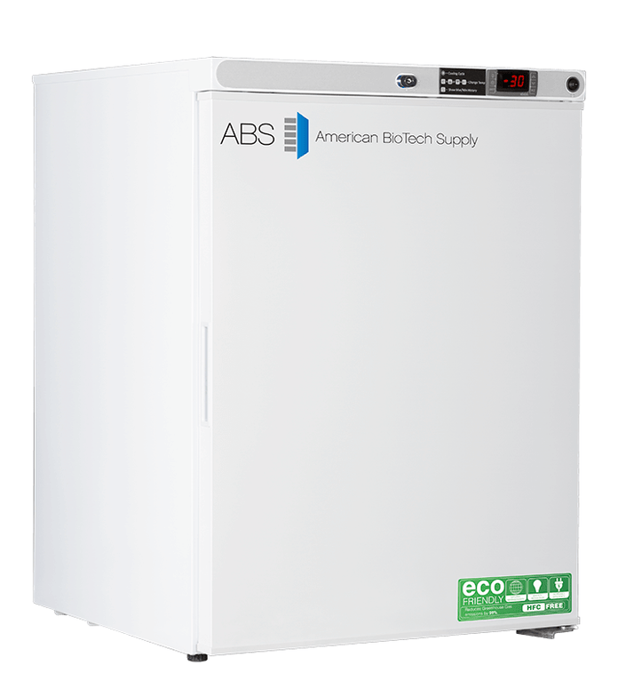 American Biotech Supply - ABT-HC-UCFS-04 - 4 Cu. Ft. Capacity Premier Pharmacy Undercounter Freezer Freestanding