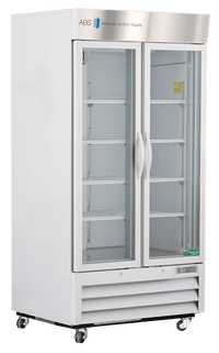 American Biotech Supply - ABT-HC-LS-36 - 36 Cu. Ft. Capacity Standard Glass Door Laboratory Refrigerator