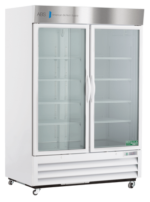 American Biotech Supply - ABT-HC-LS-49 - 49 Cu. Ft. Capacity Standard Glass Door Laboratory Refrigerator