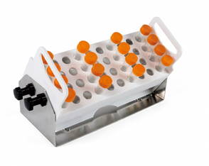 Crystal Industries - IS-A37 - Adjustable Angle Tube Rack, Holds 24 Tubes x ø30mm