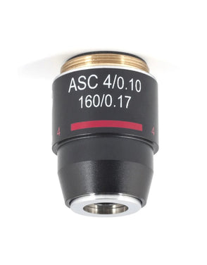 Motic Instruments - 1101001701582 - Achromatic Super Contrast Objective 4X/0.10