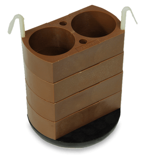 Beckman Coulter - 359477 - 44mm Diameter Modular Disk Tube Adapter, Quantity of Two