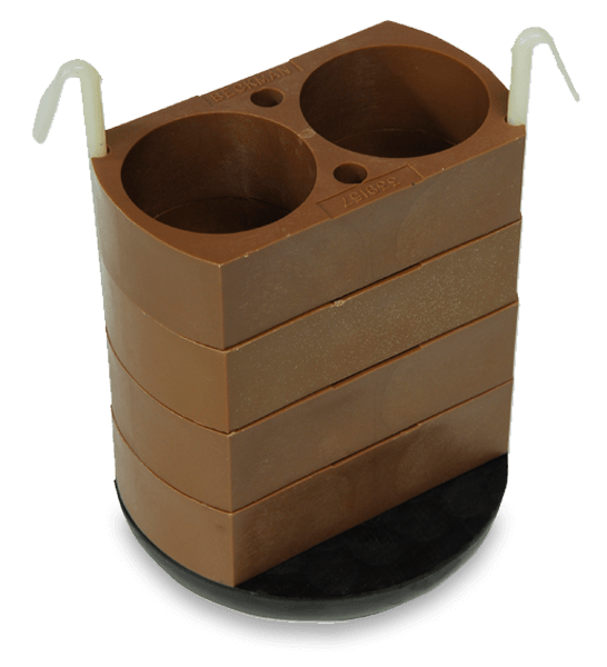 Beckman Coulter - 359477 - 44mm Diameter Modular Disk Tube Adapter, Quantity of Two