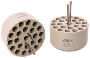Beckman Coulter - C63173 - 13.8mm Diameter, 10ml Blood Tubes Adapter, 23 Tubes per Adapter