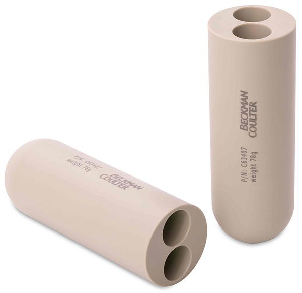 Beckman Coulter - C63407 - 10ml Tube Adapter, 2 Tubes per Adapter