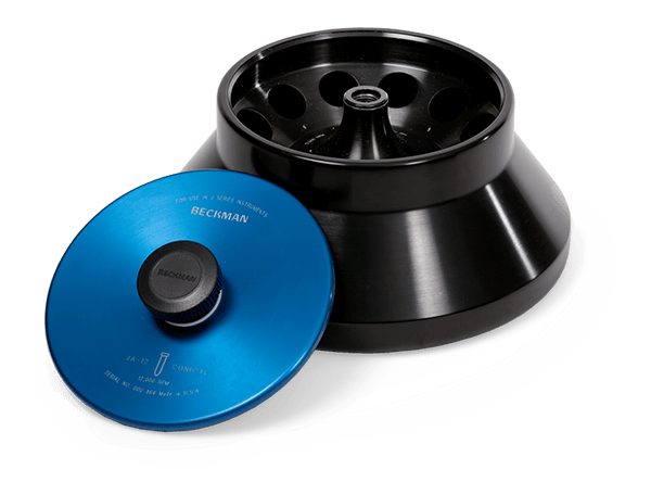 Beckman Coulter - 360992 - JA-12 Fixed-Angle Aluminum Rotor, Biosafety Lid