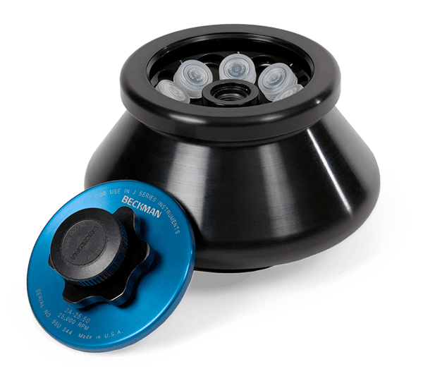 Beckman Coulter - 363058 - JA-25.50 Fixed-Angle Aluminum Rotor, Biosafety Lid