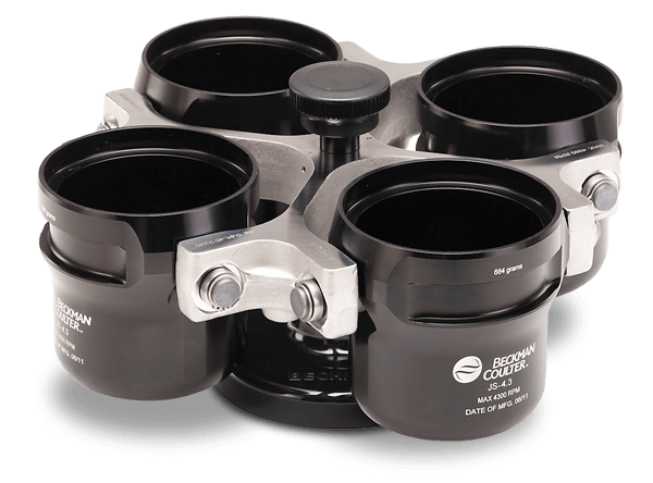Beckman Coulter - 362734 - JS-4.3 Swinging-Bucket Stainless Steel Rotor and Buckets