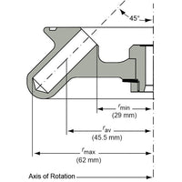Beckman Coulter - A46476 - FX121.5P Fixed-Angle Polypropylene Rotor with Snap-on Lid