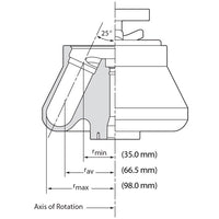 Beckman Coulter - 369735 - FX6100 Fixed-Angle Aluminum Rotor