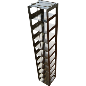Crystal Industries - CF-10-3 - Vertical Rack for 3" Boxes, Holds 10 Boxes