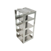 Crystal Industries - CF-4-3 - Vertical Rack for 3" Boxes, Holds 4 Boxes