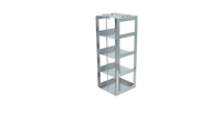 Crystal Industries - CF-4-L375 - Vertical Rack for Large 3.75" Boxes, Holds 4 Boxes