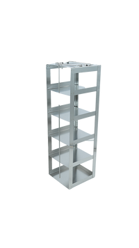 Crystal Industries - CF-5-L375 - Vertical Rack for Large 3.75" Boxes, Holds 5 Boxes