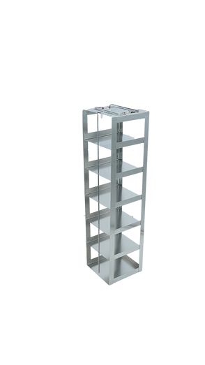 Crystal Industries - CF-6-L375 - Vertical Rack for Large 3.75" Boxes, Holds 6 Boxes