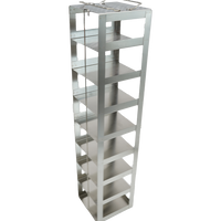 Crystal Industries - CF-8-3 - Vertical Rack for 3" Boxes, Holds 8 Boxes