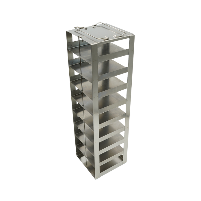Crystal Industries - CF-9-2 - Vertical Rack for 2" Boxes, Holds 9 Boxes