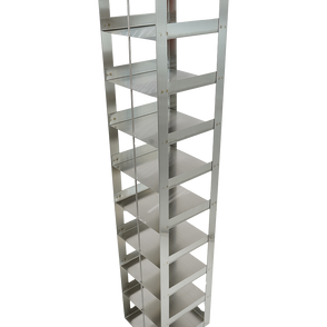 Crystal Industries - CF-9-3 - Vertical Rack for 3" Boxes, Holds 9 Boxes
