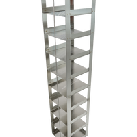 Crystal Industries - CF-9-3 - Vertical Rack for 3" Boxes, Holds 9 Boxes