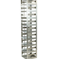 Crystal Industries - CF-3-S - Vertical Rack for 3" Boxes with Spring Lock
